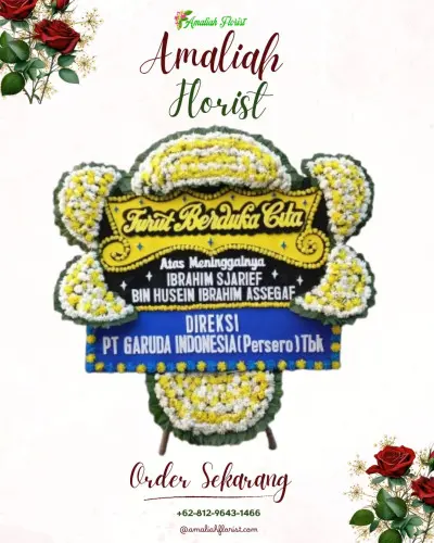 Papan Bunga Duka di Majau